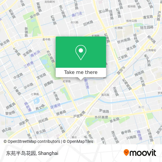 东苑半岛花园 map