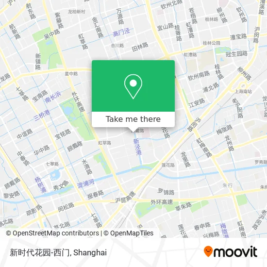 新时代花园-西门 map