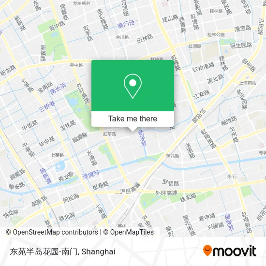 东苑半岛花园-南门 map