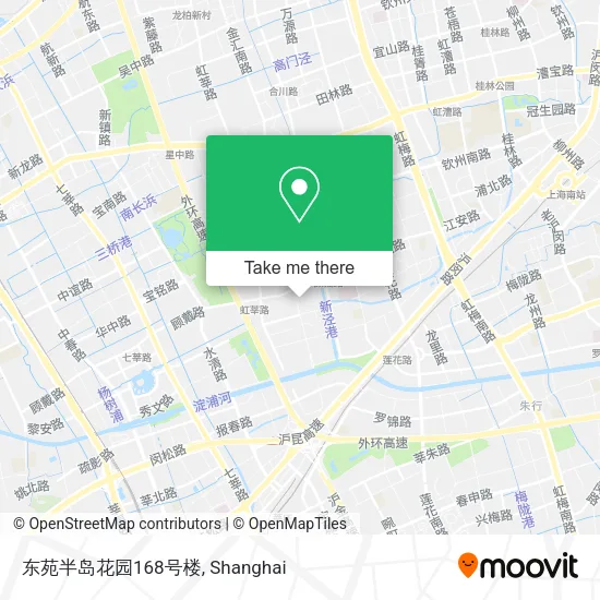 东苑半岛花园168号楼 map