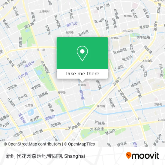 新时代花园森活地带四期 map