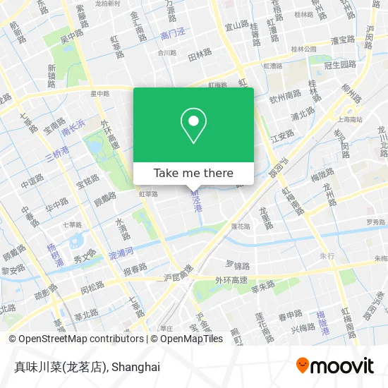 真味川菜(龙茗店) map