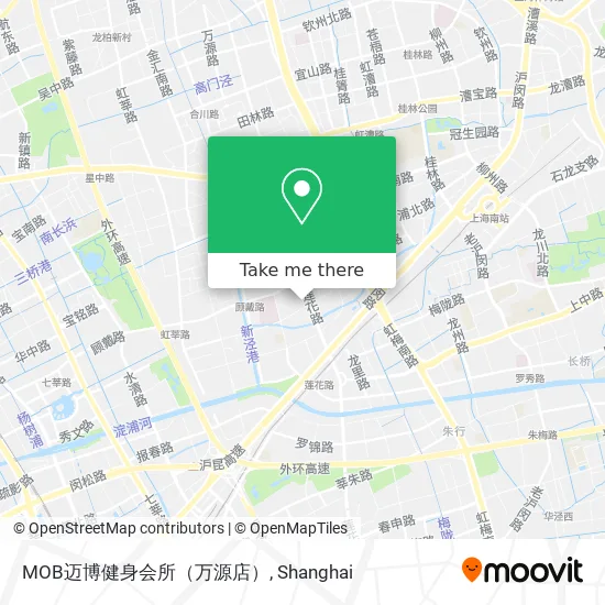 MOB迈博健身会所（万源店） map