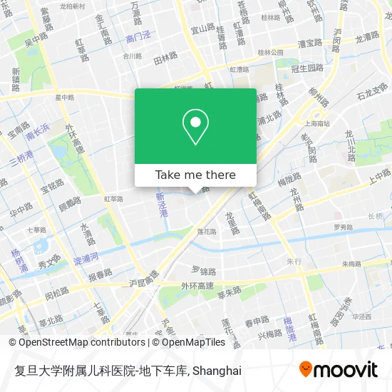 复旦大学附属儿科医院-地下车库 map