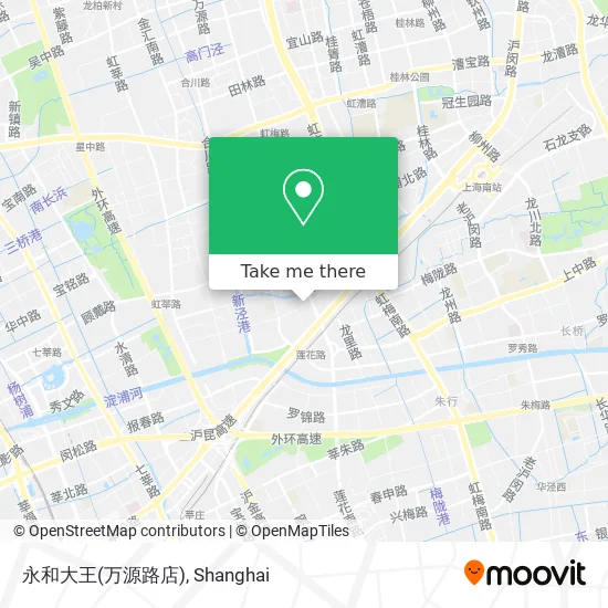 永和大王(万源路店) map