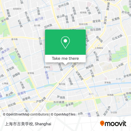 上海市古美学校 map