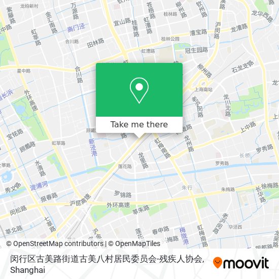 闵行区古美路街道古美八村居民委员会-残疾人协会 map