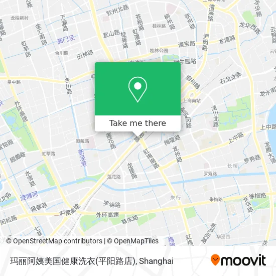 玛丽阿姨美国健康洗衣(平阳路店) map