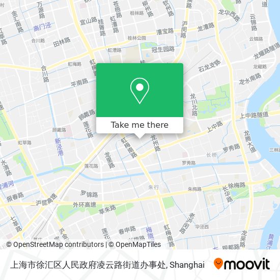 上海市徐汇区人民政府凌云路街道办事处 map