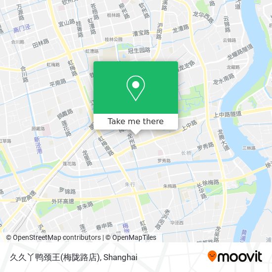 久久丫鸭颈王(梅陇路店) map