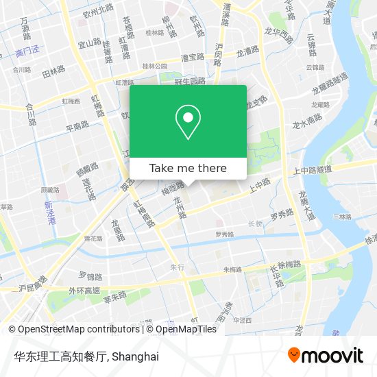 华东理工高知餐厅 map