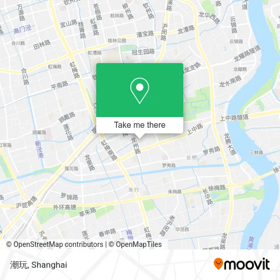 潮玩 map