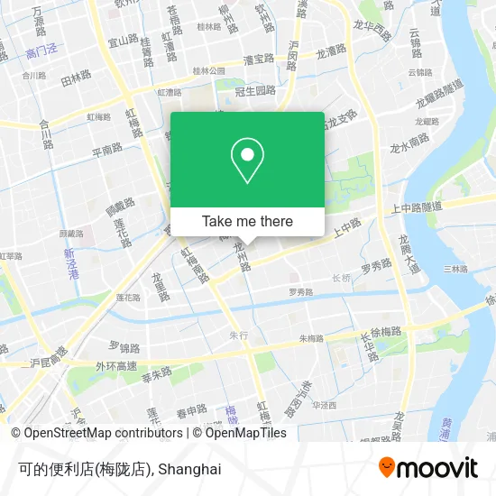 可的便利店(梅陇店) map