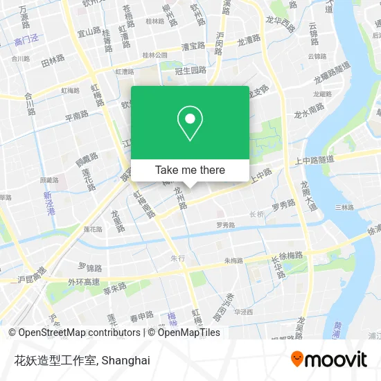 花妖造型工作室 map