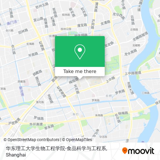 华东理工大学生物工程学院-食品科学与工程系 map