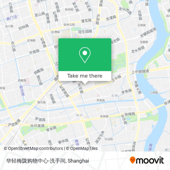 华轻梅陇购物中心-洗手间 map