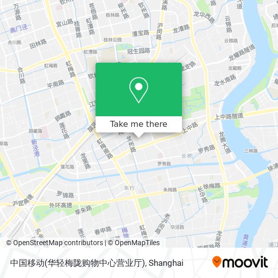 中国移动(华轻梅陇购物中心营业厅) map