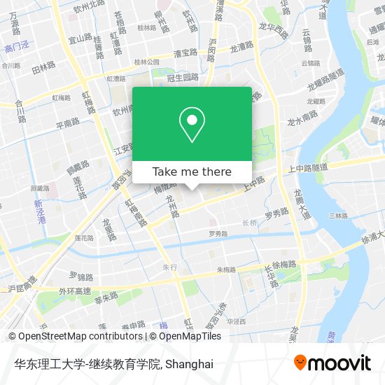 华东理工大学-继续教育学院 map