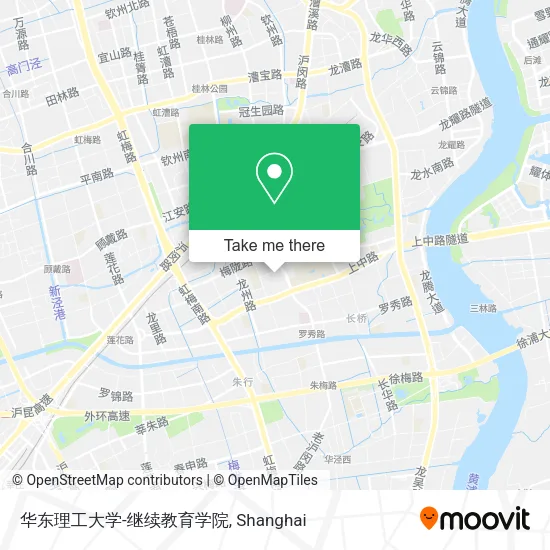 华东理工大学-继续教育学院 map