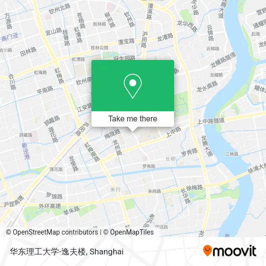 华东理工大学-逸夫楼 map