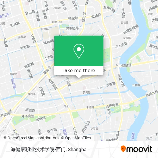 上海健康职业技术学院-西门 map