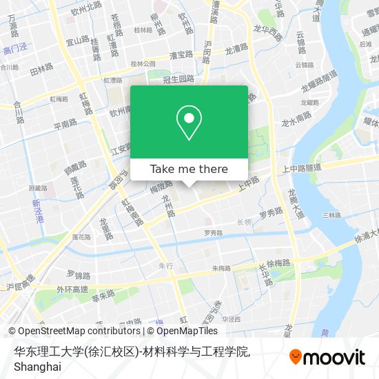华东理工大学(徐汇校区)-材料科学与工程学院 map