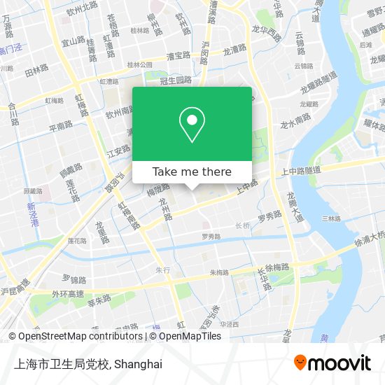 上海市卫生局党校 map