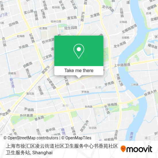上海市徐汇区凌云街道社区卫生服务中心书香苑社区卫生服务站 map