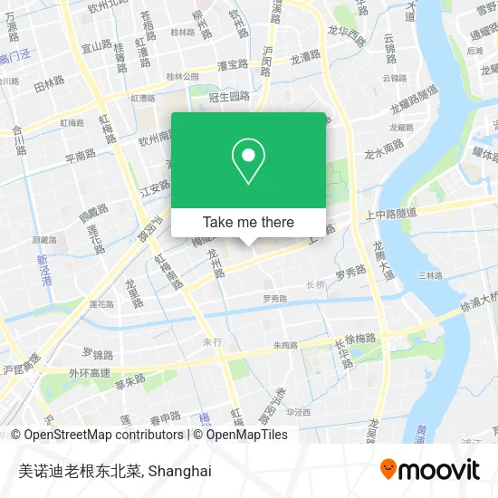 美诺迪老根东北菜 map