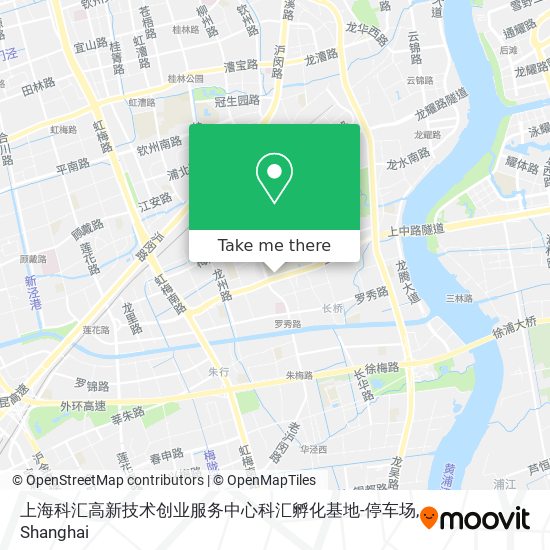 上海科汇高新技术创业服务中心科汇孵化基地-停车场 map