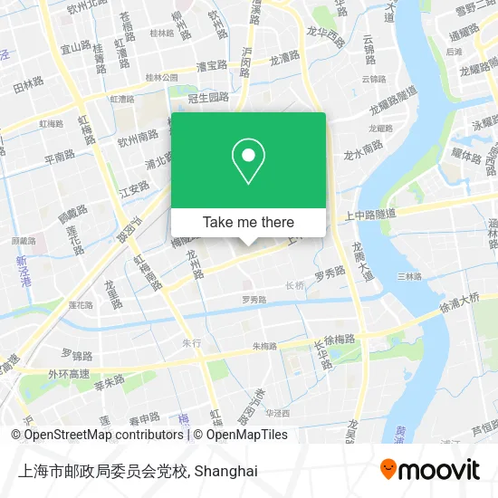 上海市邮政局委员会党校 map
