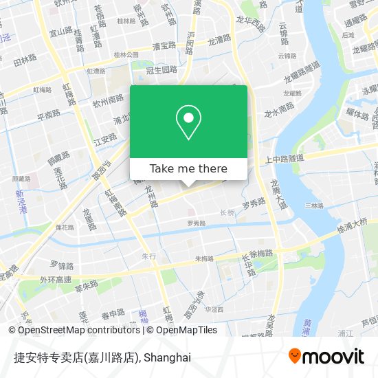 捷安特专卖店(嘉川路店) map