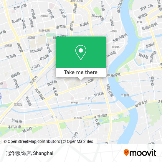 冠华服饰店 map