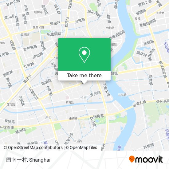 园南一村 map