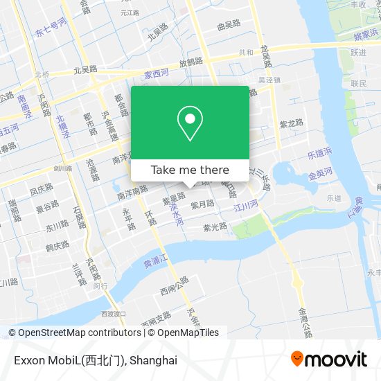 Exxon MobiL(西北门) map