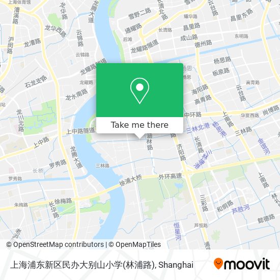 上海浦东新区民办大别山小学(林浦路) map