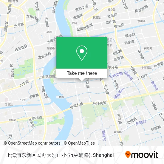 上海浦东新区民办大别山小学(林浦路) map