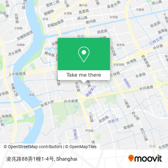 凌兆路88弄1幢1-4号 map