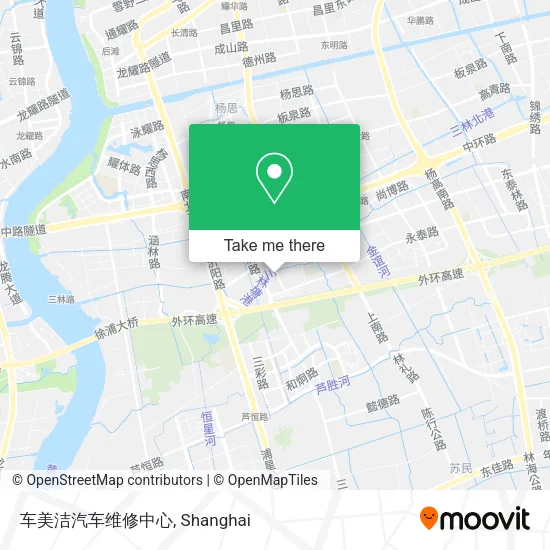 车美洁汽车维修中心 map