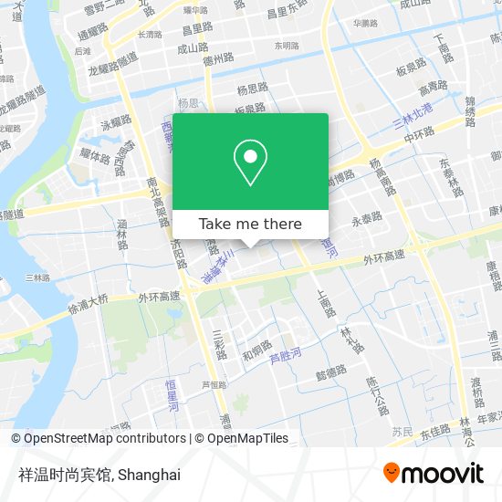 祥温时尚宾馆 map