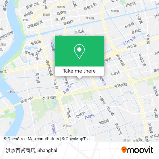 洪杰百货商店 map