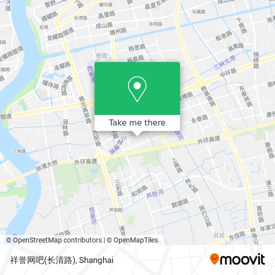 祥誉网吧(长清路) map