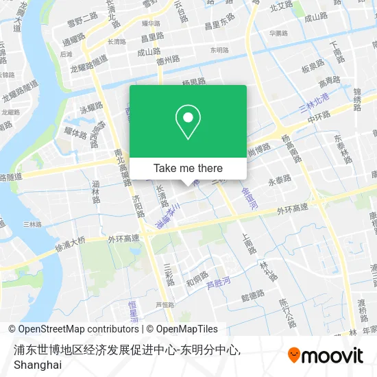 浦东世博地区经济发展促进中心-东明分中心 map