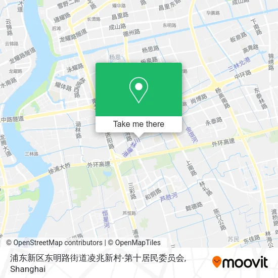 浦东新区东明路街道凌兆新村-第十居民委员会 map
