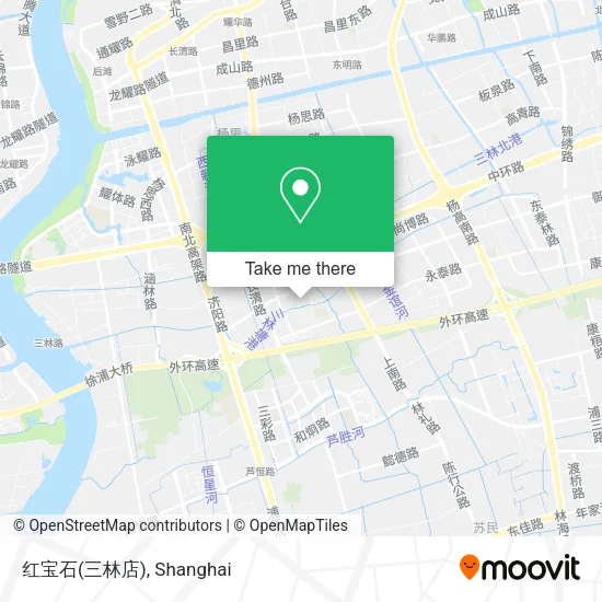 红宝石(三林店) map