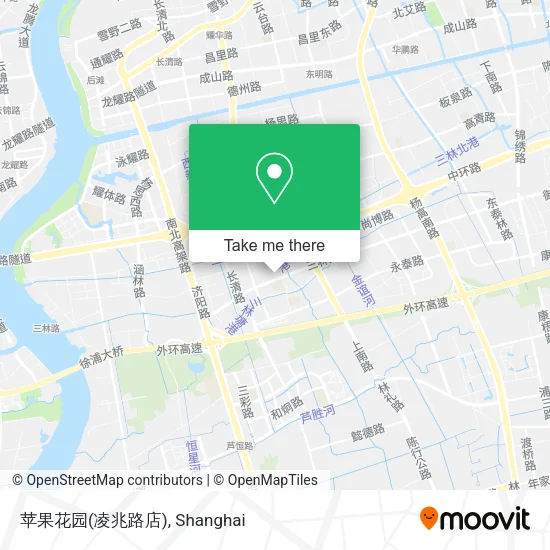 苹果花园(凌兆路店) map