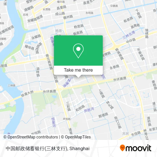 中国邮政储蓄银行(三林支行) map