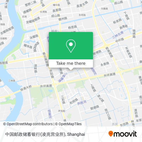 中国邮政储蓄银行(凌兆营业所) map