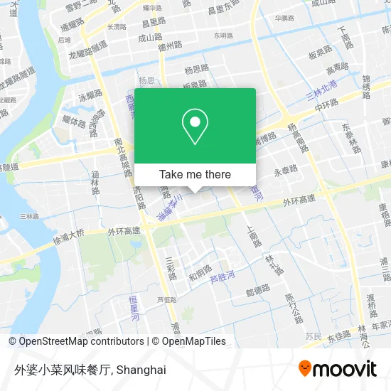外婆小菜风味餐厅 map