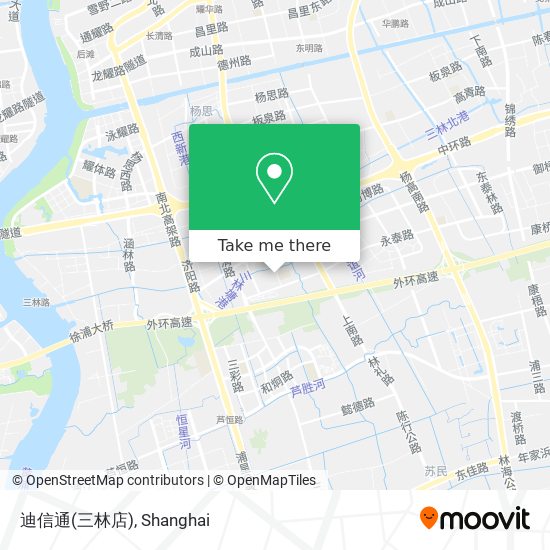 迪信通(三林店) map